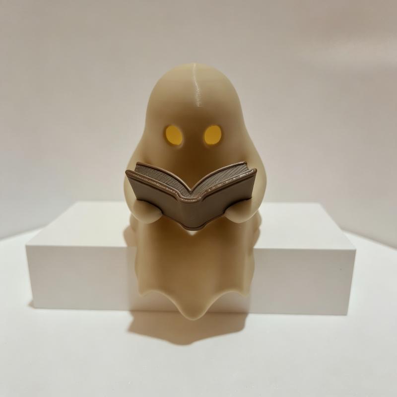 Laptop Accessories Light - Halloween Party Favor Ghost Reading Book