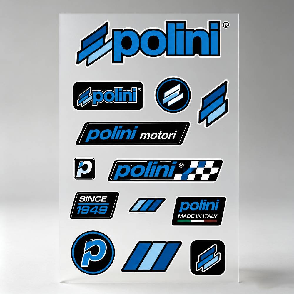 Laptop Accessories Ideas - For P-Polini Stickers Auto Body Bumper
