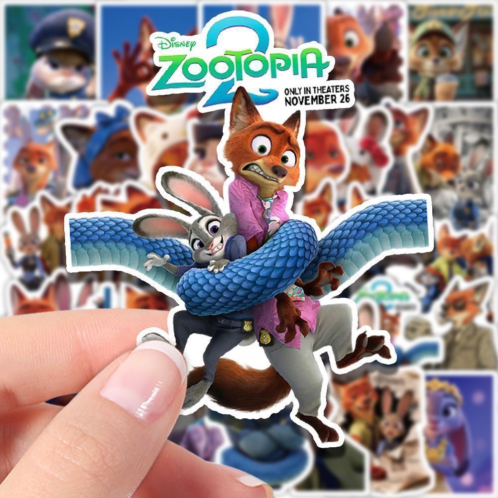 Laptop Accessories Cute - •100PCS Cute Disney Animation Zootopia 2