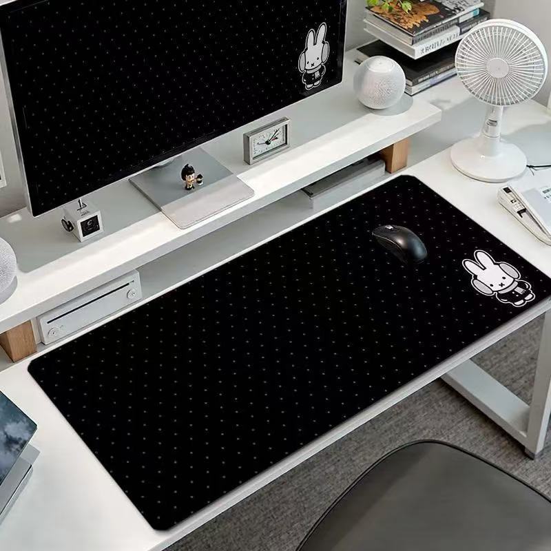 Laptop Accessories Cute - Cute Miffy Rabbit Large Mouse Pad