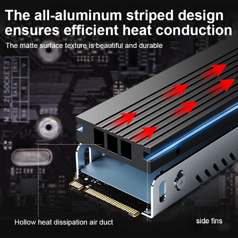 M.2 SSD Heatsink M2 2280 Solid - đánh giá và giá External Nvme Ssd
