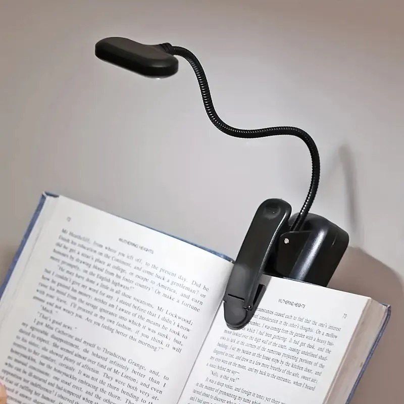 Mini LED Book Light with Clip, - đánh giá và giá Laptop Accessories Light