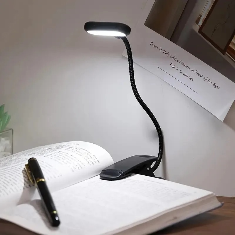 Mini LED Book Light with Clip, - đánh giá và giá Laptop Accessories Light