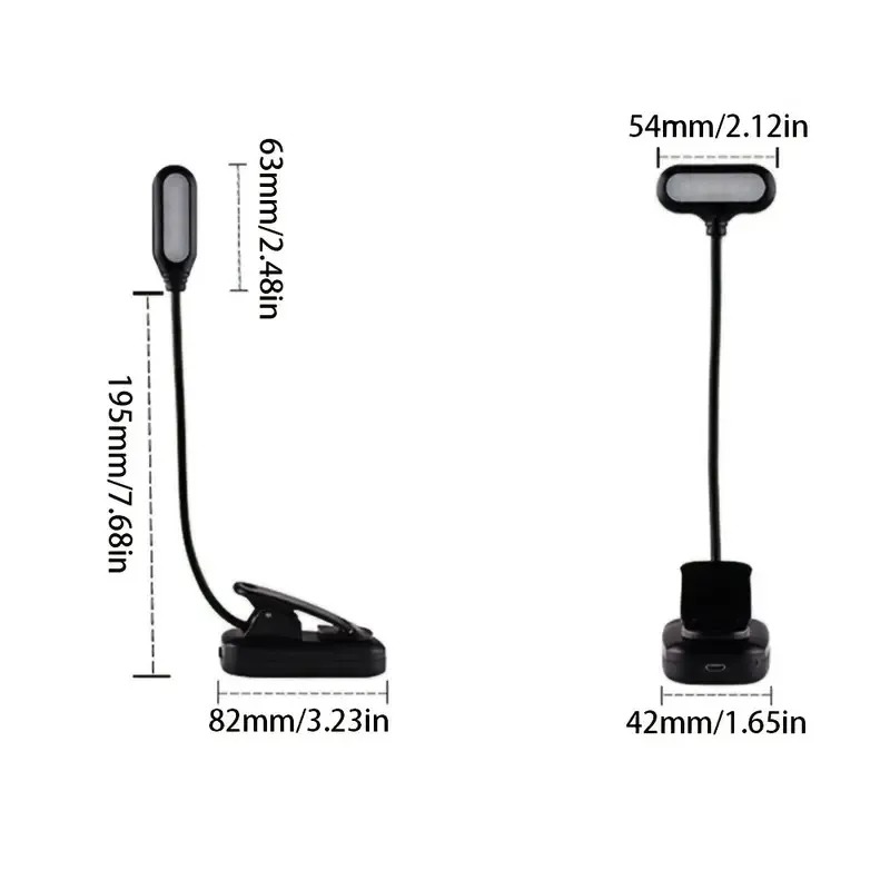 Mini LED Book Light with Clip, - đánh giá và giá Laptop Accessories Light