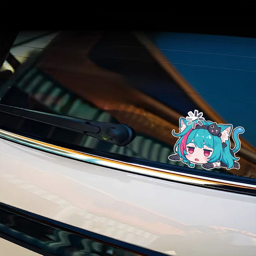 Anime Girl Car Stickers Nevern - đánh giá và giá Laptop Accessories Light