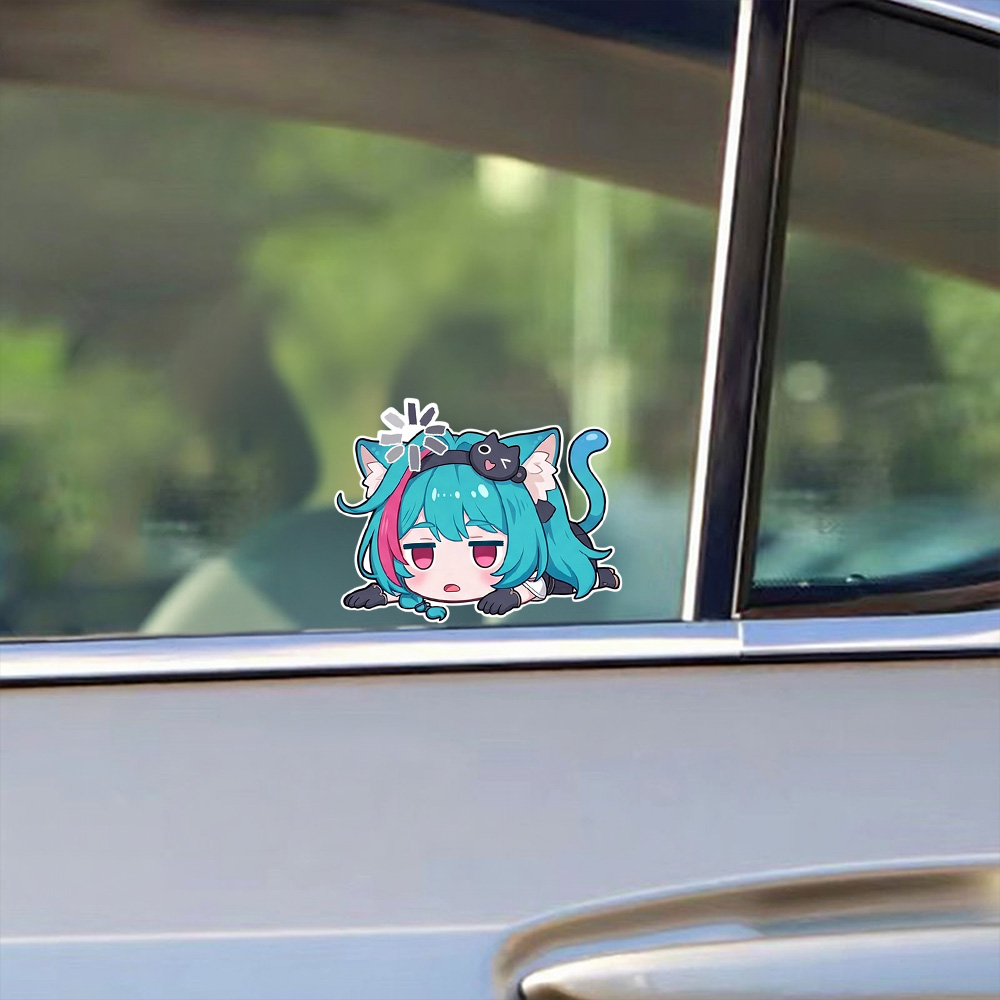 Anime Girl Car Stickers Nevern - đánh giá và giá Laptop Accessories Light