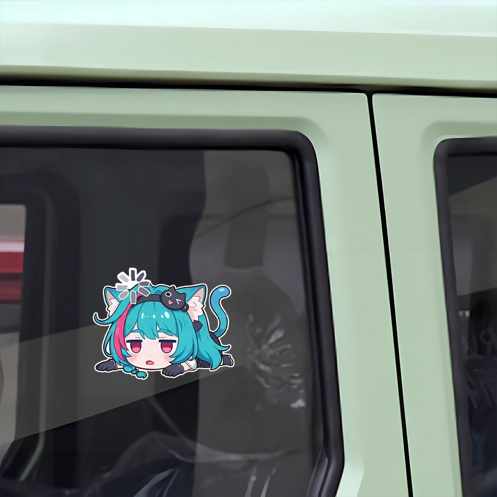 Anime Girl Car Stickers Nevern - đánh giá và giá Laptop Accessories Light
