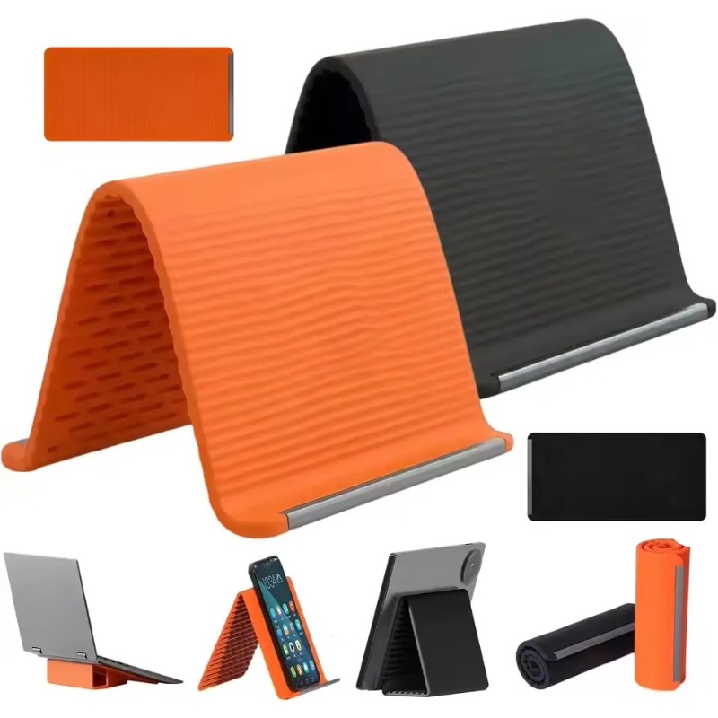 Flexible Foldable Silicone Pho - đánh giá và giá Laptop Stand Portable