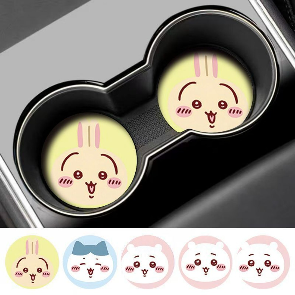 2pcs Chiikawa Car Anti Slip Cu - đánh giá và giá Laptop Accessories Cute