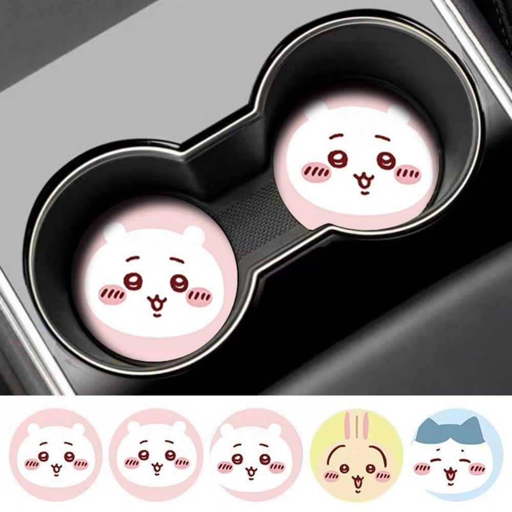 2pcs Chiikawa Car Anti Slip Cu - đánh giá và giá Laptop Accessories Cute