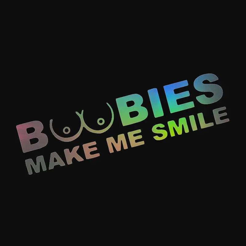 BOOBIES Make Me Smile Car Stic - đánh giá và giá Laptop Accessories Ideas