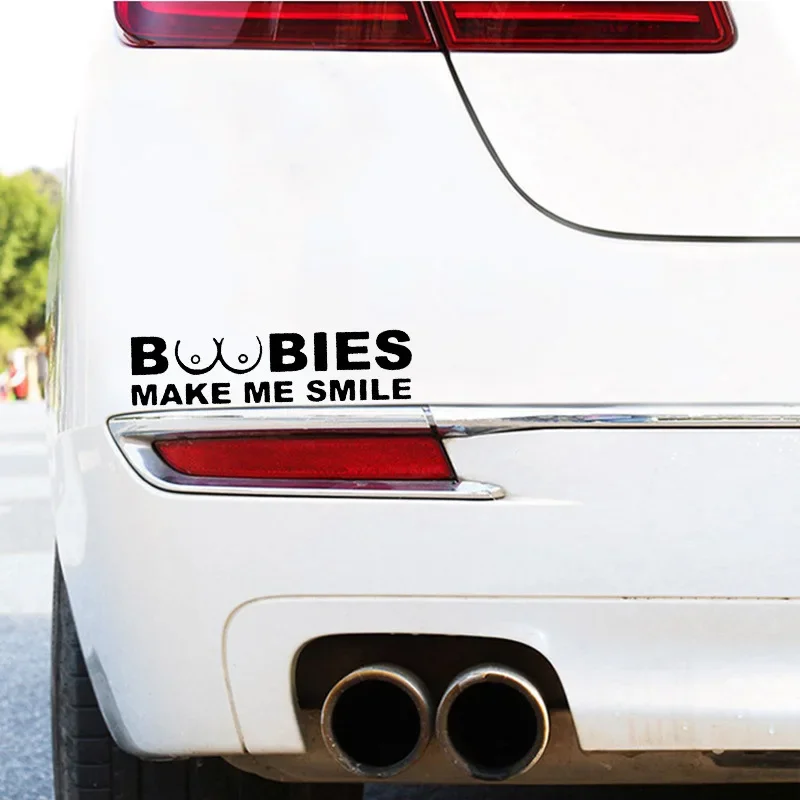 BOOBIES Make Me Smile Car Stic - đánh giá và giá Laptop Accessories Ideas