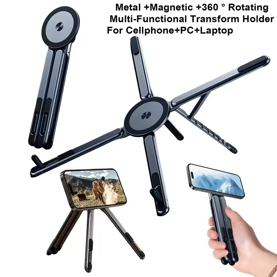3 in 1 Foldable Magnetic Phone - đánh giá và giá Laptop Stand Portable