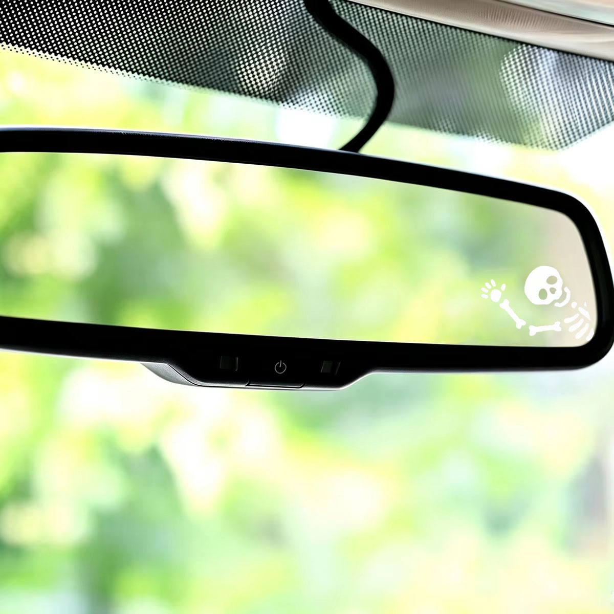 2Pcs Waving Skull Sticker, Cut - đánh giá và giá Laptop Accessories Light