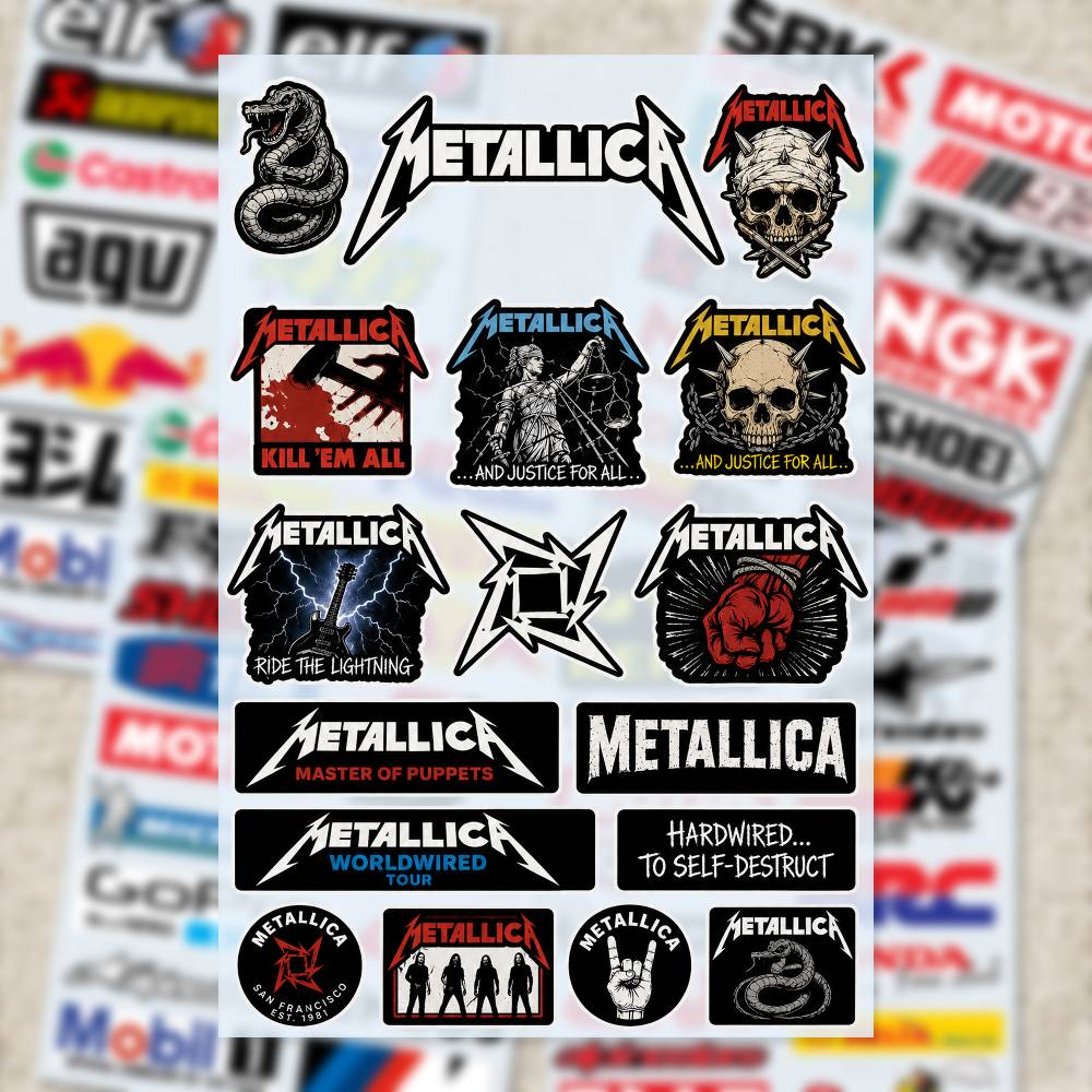 M-Metallica Stickers Moto Stic - đánh giá và giá Laptop Accessories Ideas