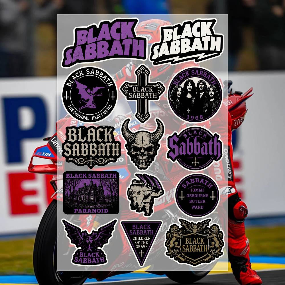 B-LACK S-ABBATH Stickers Moto  - đánh giá và giá Laptop Accessories Ideas