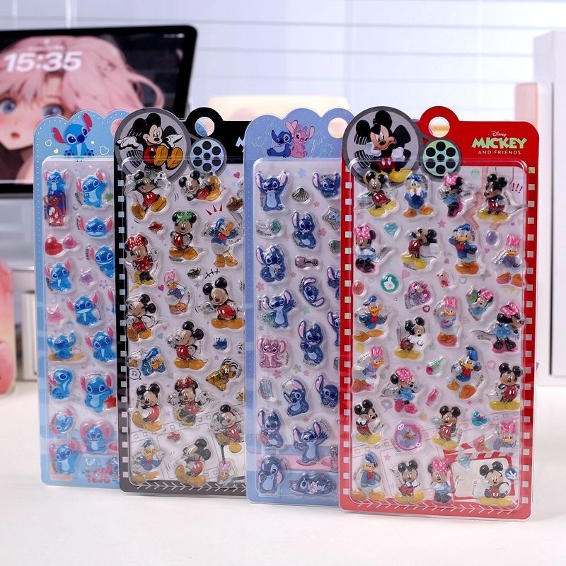 3D Relief Stickers Cute Cartoo - đánh giá và giá Laptop Accessories Cute