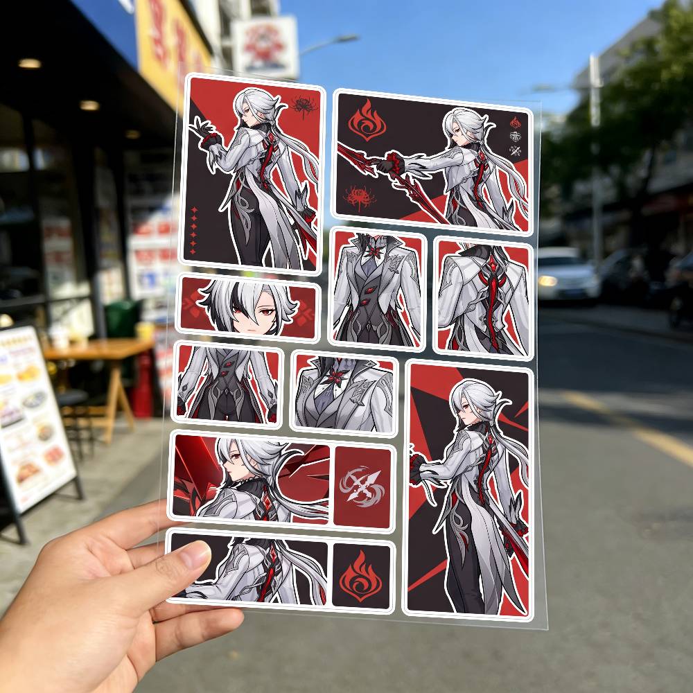 Genshin Impact Arlecchino Stic - đánh giá và giá Laptop Accessories Ideas