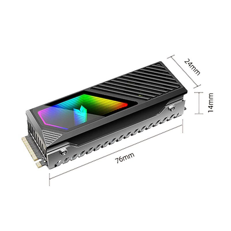 M2 Heat-sink NVMe SSD 2280 Coo - đánh giá và giá External Nvme Ssd