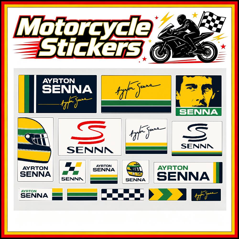A-Ayrton S-Senna Stickers Auto - đánh giá và giá Laptop Accessories Ideas