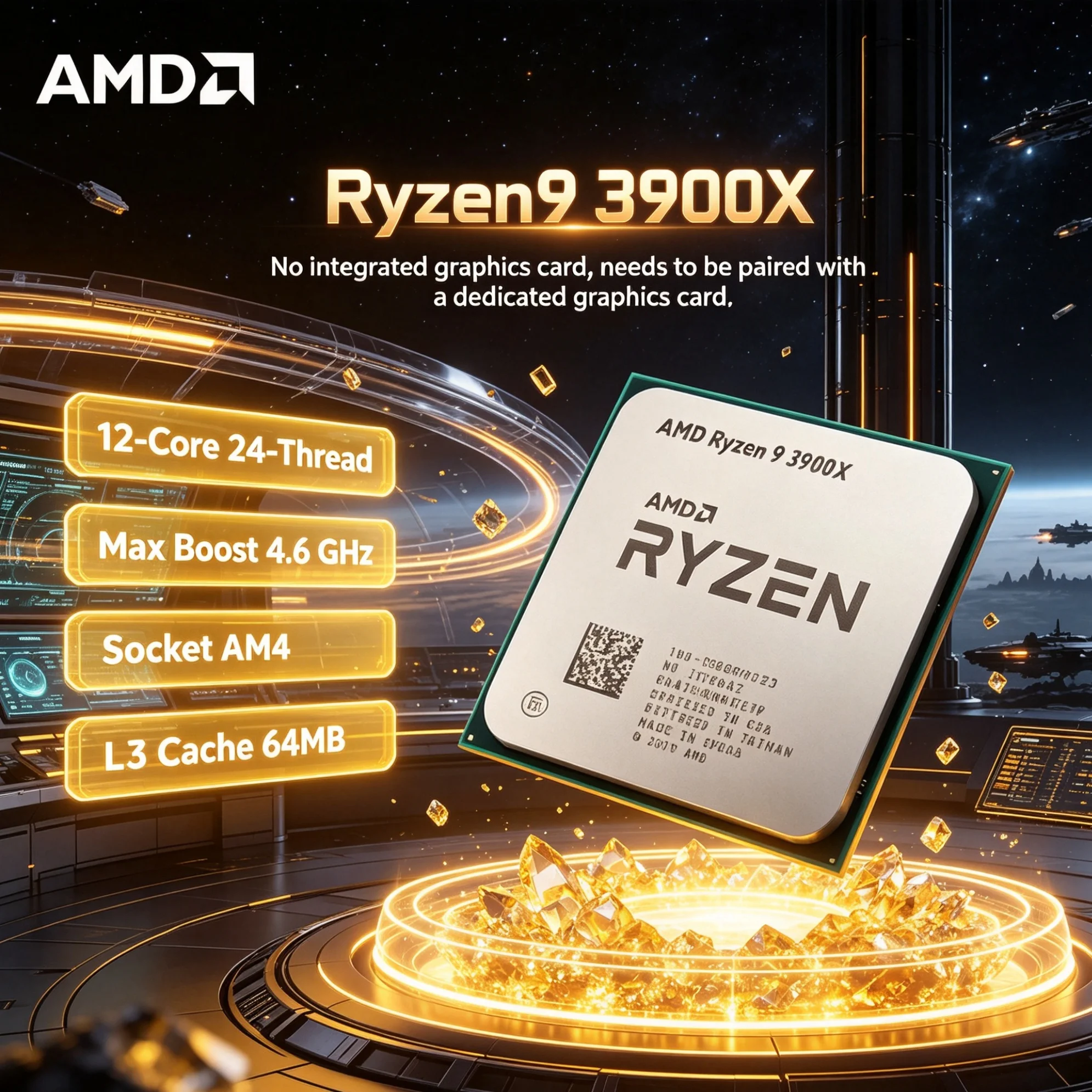 AMD CPU Ryzen 9 3900X 12-Core  - đánh giá và giá Amd Cpu Ryzen 9